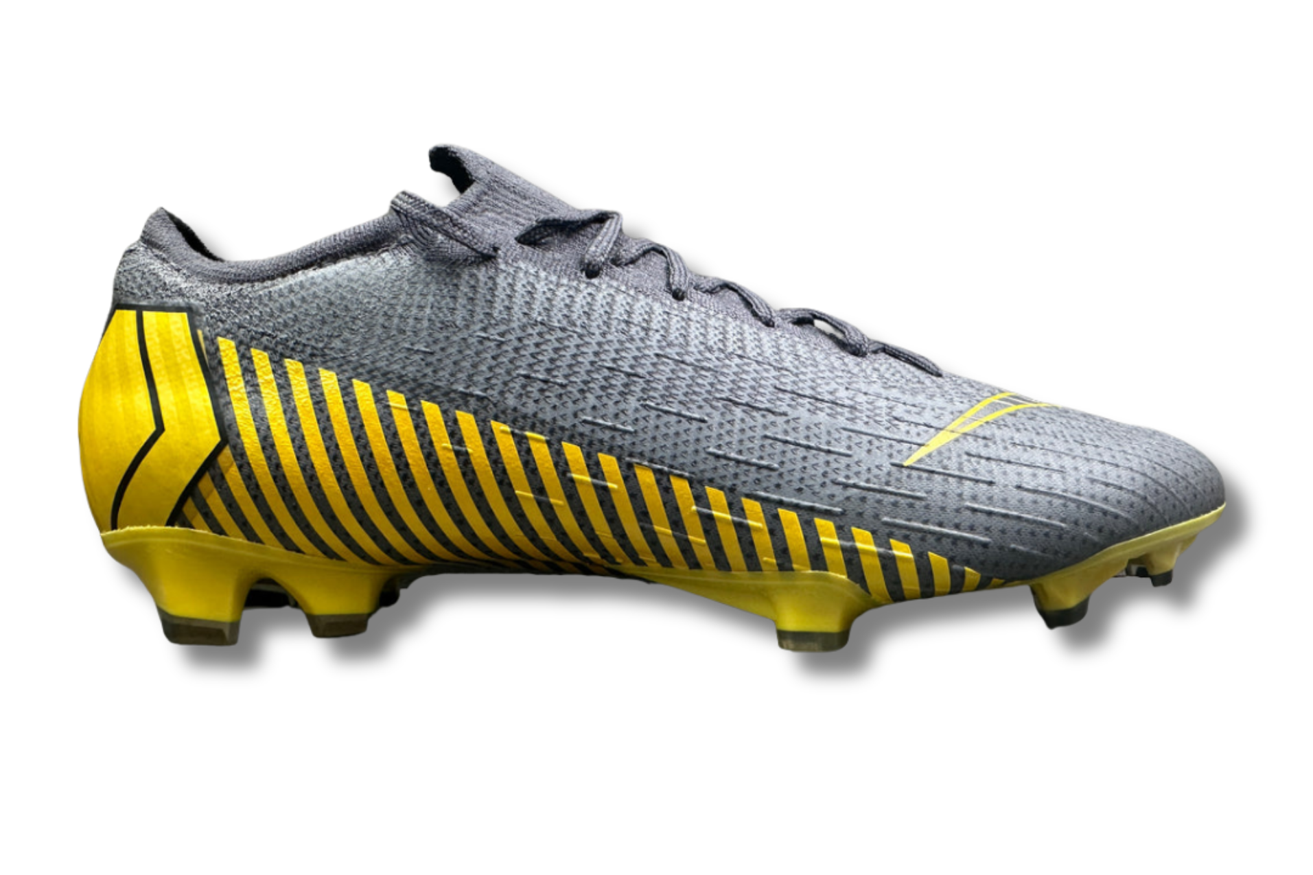 【新品、未使用】NIKE MERCURIAL VAPOR F.G. サッカー Nike Mercurial Vapor XII Club FG/MG - Black/Metallic Gold