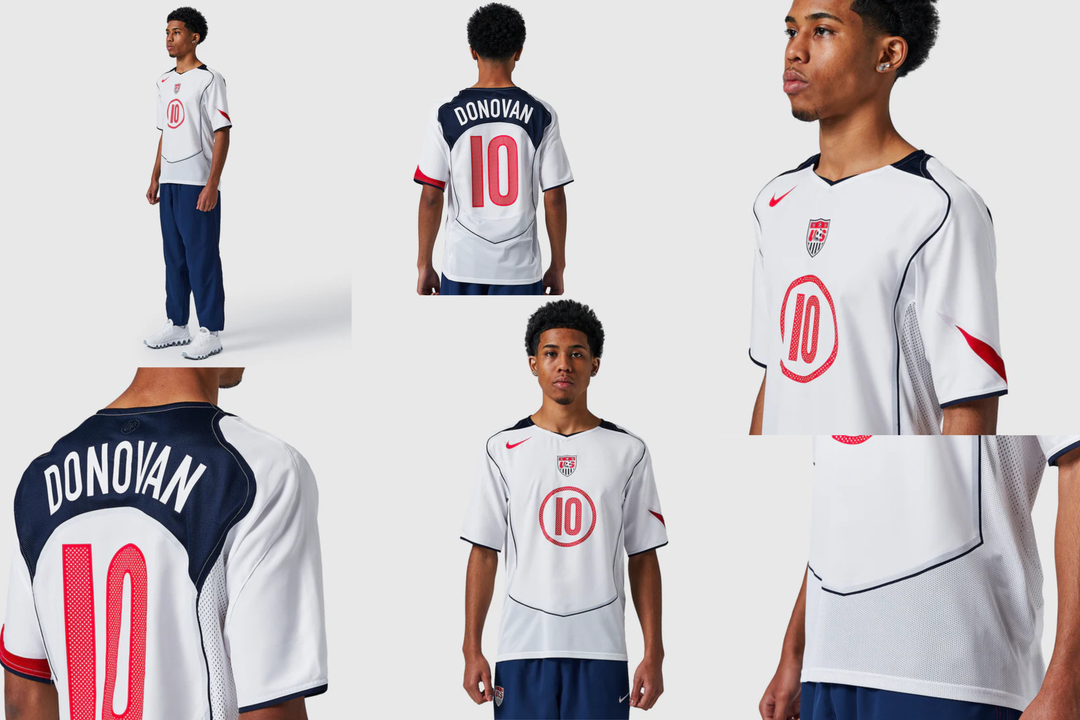 Nike USA 2004 Re-Issue Shirt With Donovan 10