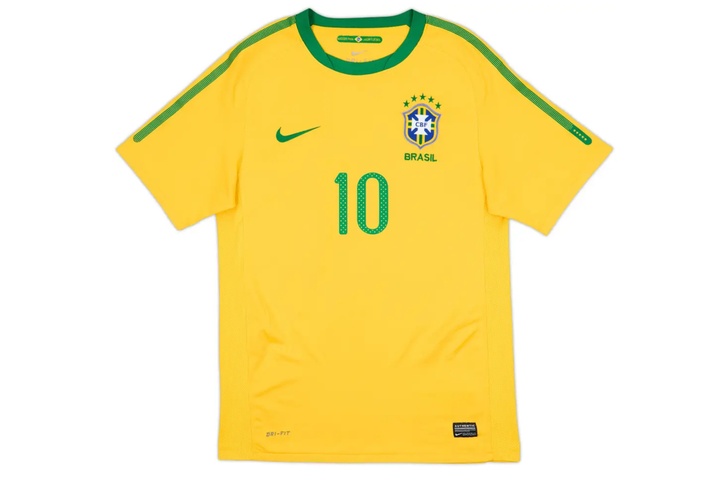 Brazil 10/11 Home Shirt
