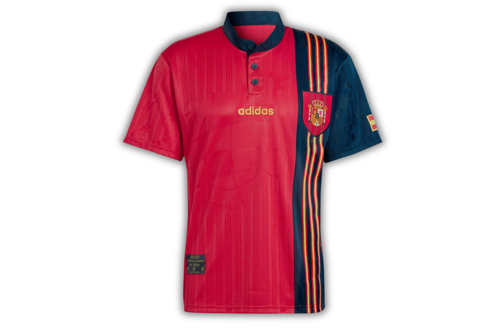 Spain 1996 Home Jersey