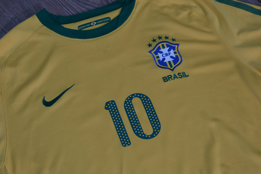 Brazil 10/11 Home Shirt