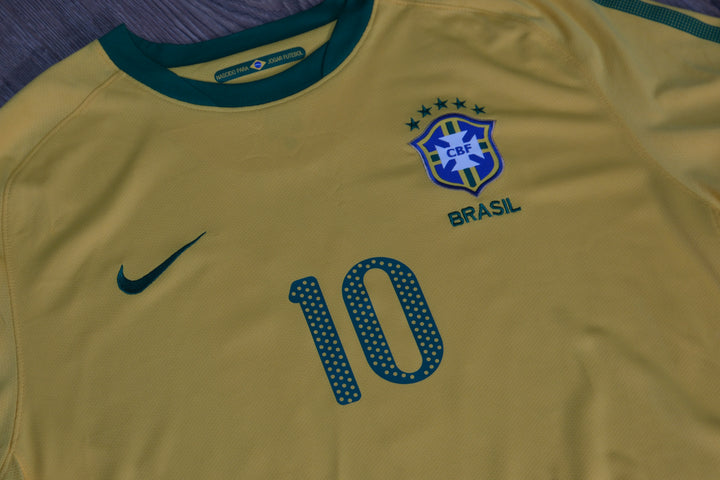 Brazil 10/11 Home Shirt