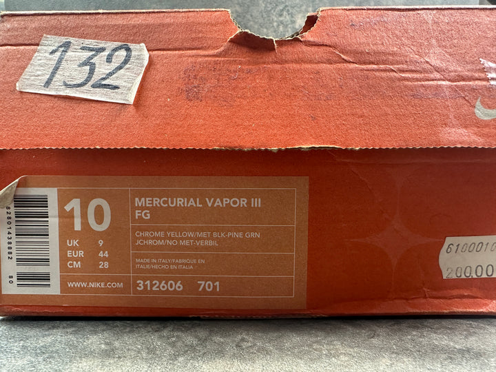 Nike Mercurial Vapor III R9 FG