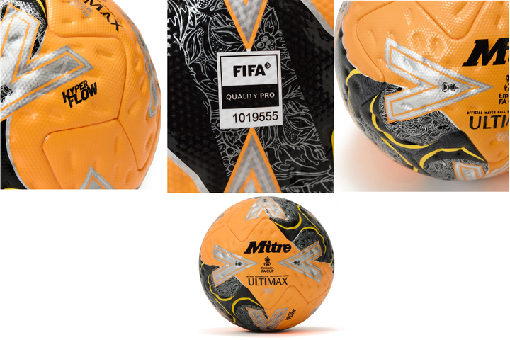 Mitre FA Cup Ultimax Pro Fluo Orange
